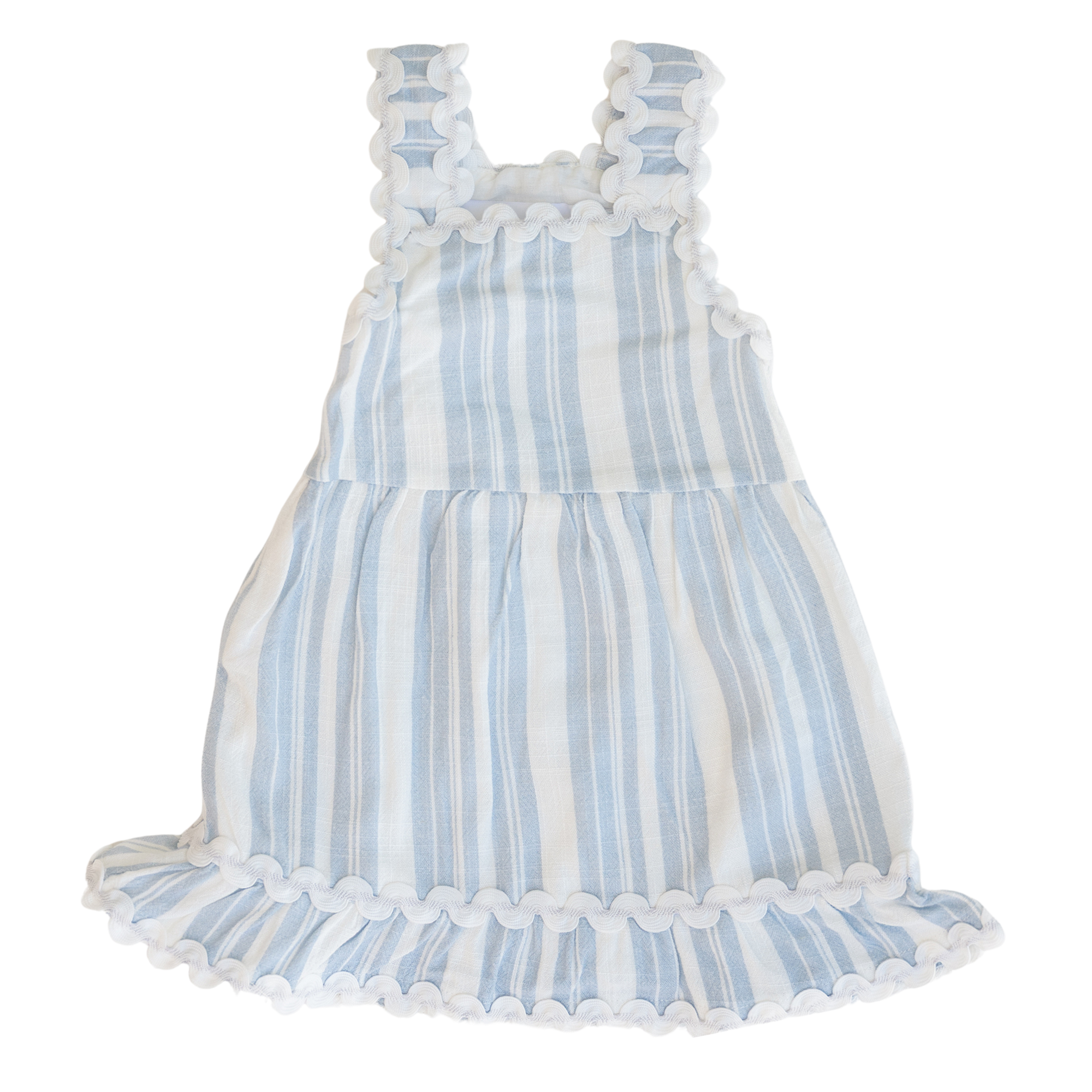 CINNAMON BABY BLUE SUMMER WAVE DRESS