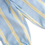 CINNAMON BABY PRISM STRIPE PANTS - SKY BLUE / LEMON LIME
