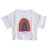 CINNAMON BABY X ARLO RAINBOW OVERSIZED TEE