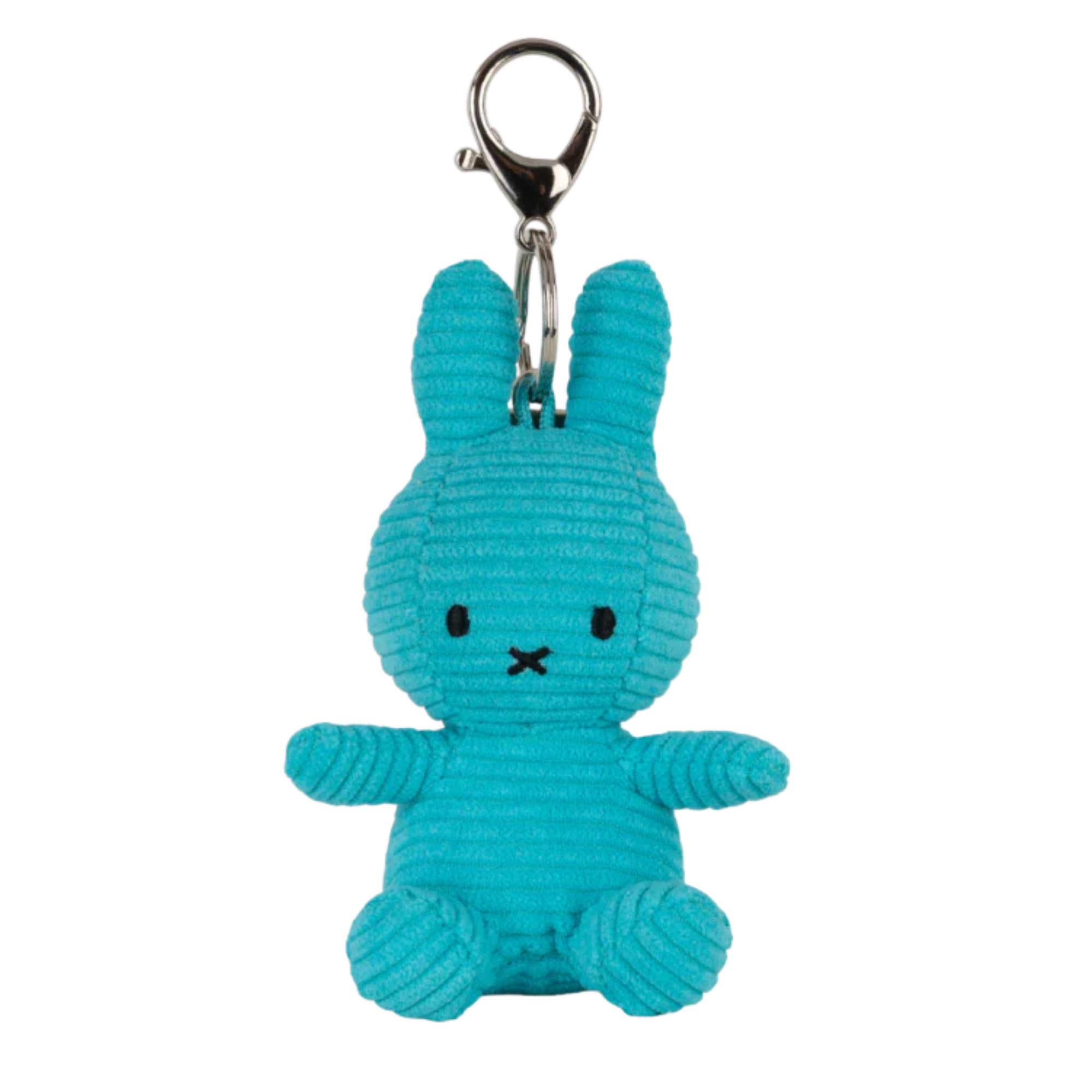 MIFFY KEYCHAIN ECO CORDUROY TEAL