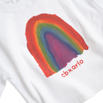 CINNAMON BABY X ARLO RAINBOW OVERSIZED TEE