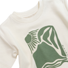 CINNAMON BABY BIG ISLAND TEE - OLIVE