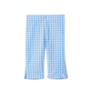 CUBBY POPPY CAPRI - BLUISH CHECK