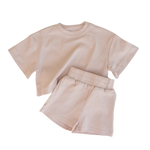 CINNAMON BABY SUMMER SET DUSTY ROSE