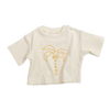 CINNAMON BABY BIG ISLAND TEE - MUSTARD