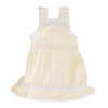 CINNAMON BABY LEMON SPLICE WAVE DRESS