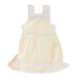 CINNAMON BABY LEMON SPLICE WAVE DRESS