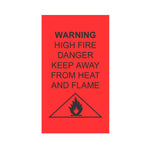 CRYWOLF HOODED TOWEL - FLAMINGO STRIPE
