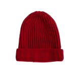 CINNAMON BABY KNIT BEANIE - RED