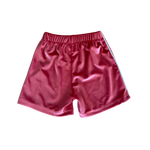 DEAR DARCY VELOUR SHORTS - RED