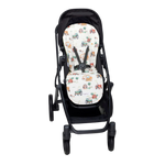 SNUGGLE HUNNY DIGGERS & TRACTORS UNIVERSAL ORGANIC PRAM LINER
