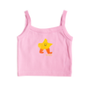 CINNAMON BABY X ARLO STAR SINGLET - PINK