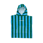 CRYWOLF HOODED TOWEL - DECK STRIPE