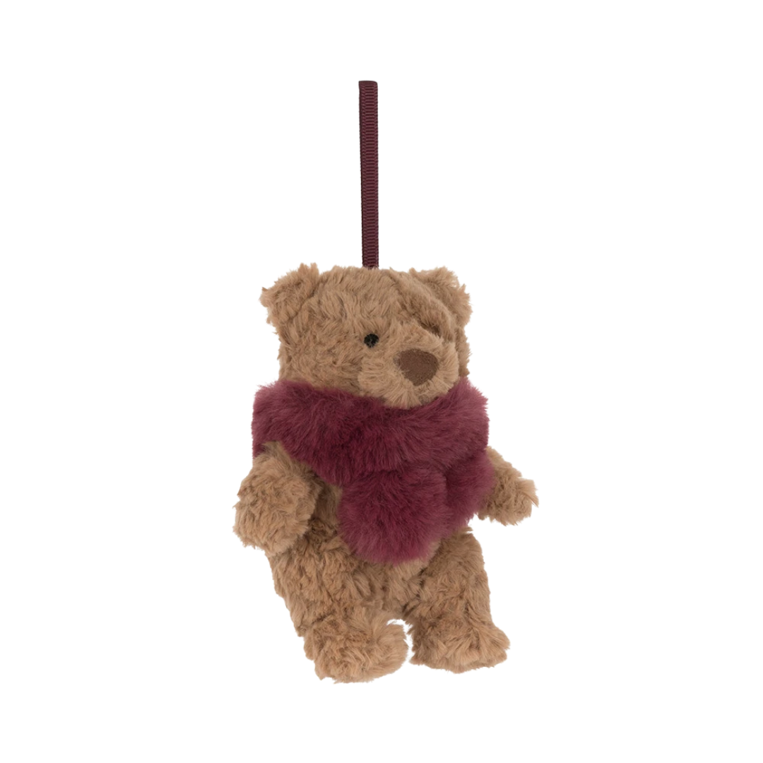 JELLYCAT BARTHOLOMEW BEAR WINTER WARMER DECORATION