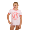 RINGERS BOOT SCOOTIN KIDS RINGER T-SHIRT - BARELY PINK