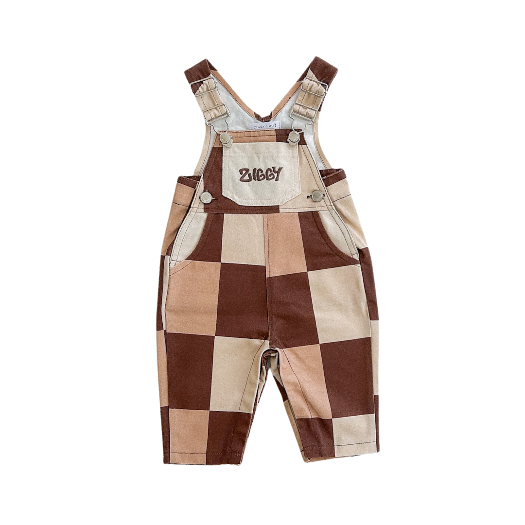 ZIGGY LOU OVERALLS - CHECKS