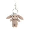 JELLYCAT BASHFUL BEIGE BUNNY BAG CHARM