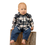 RINGERS WESTERN RUSTY BABIES DENIM PULL ON JEANS - CLASSIC BLUE