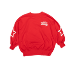 SUNDAY SIBLINGS SIBLINGS SET SWEATER - RED