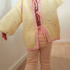POSS & SOSS HEART TIE UP CARDIGAN - PINK LEMONADE