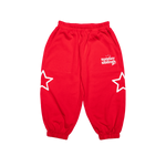 SUNDAY SIBLINGS SIBLINGS SET TRACKPANTS - RED