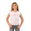RINGERS MILANA GIRLS RIB TOP - WHITE