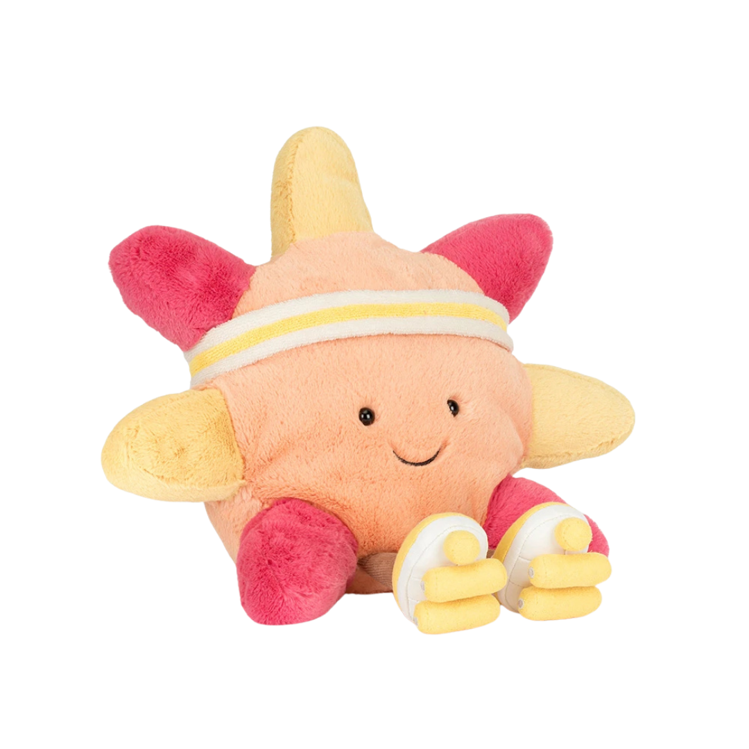 JELLYCAT AMUSEABLE SUN 'ROLLER SKATES'