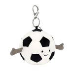 JELLYCAT AMUSEABLES SPORTS FOOTBALL BAG CHARM