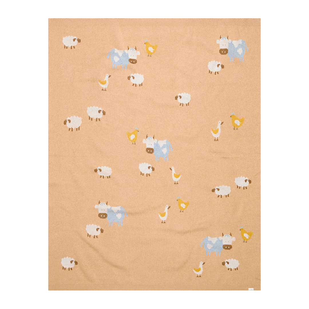 TOSHI ORGANIC BLANKET MYSTICAL - FARM BUDDIES