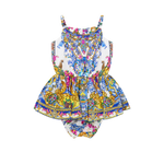 CAMILLA BABIES JUMP DRESS WITH FRILL NECK - ESPANA NIRVANA ESPANIRV
