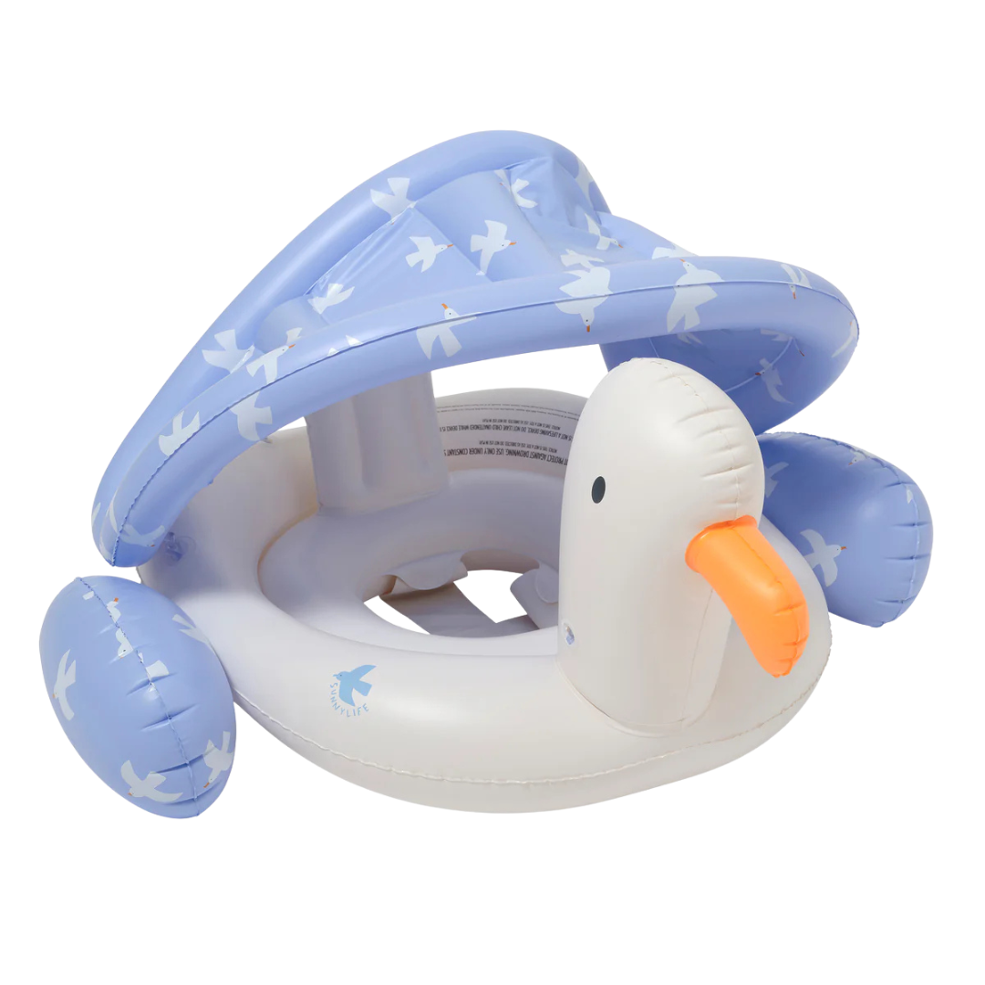 SUNNYLIFE FLOAT SAMMY THE SEAGULL BLUE