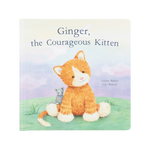 JELLYCAT GINGER, THE COURAGEOUS KITTEN BOOK