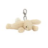 JELLYCAT SMUDGE RABBIT BAG CHARM