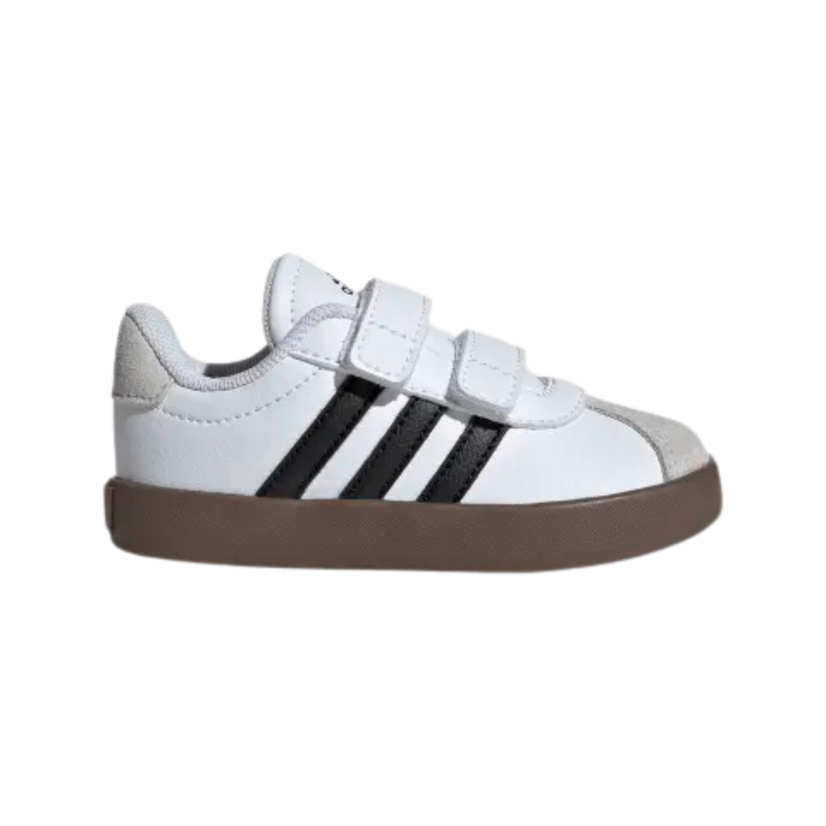 ADIDAS VL COURT 3.0 WHITE / BLACK STRIPE
