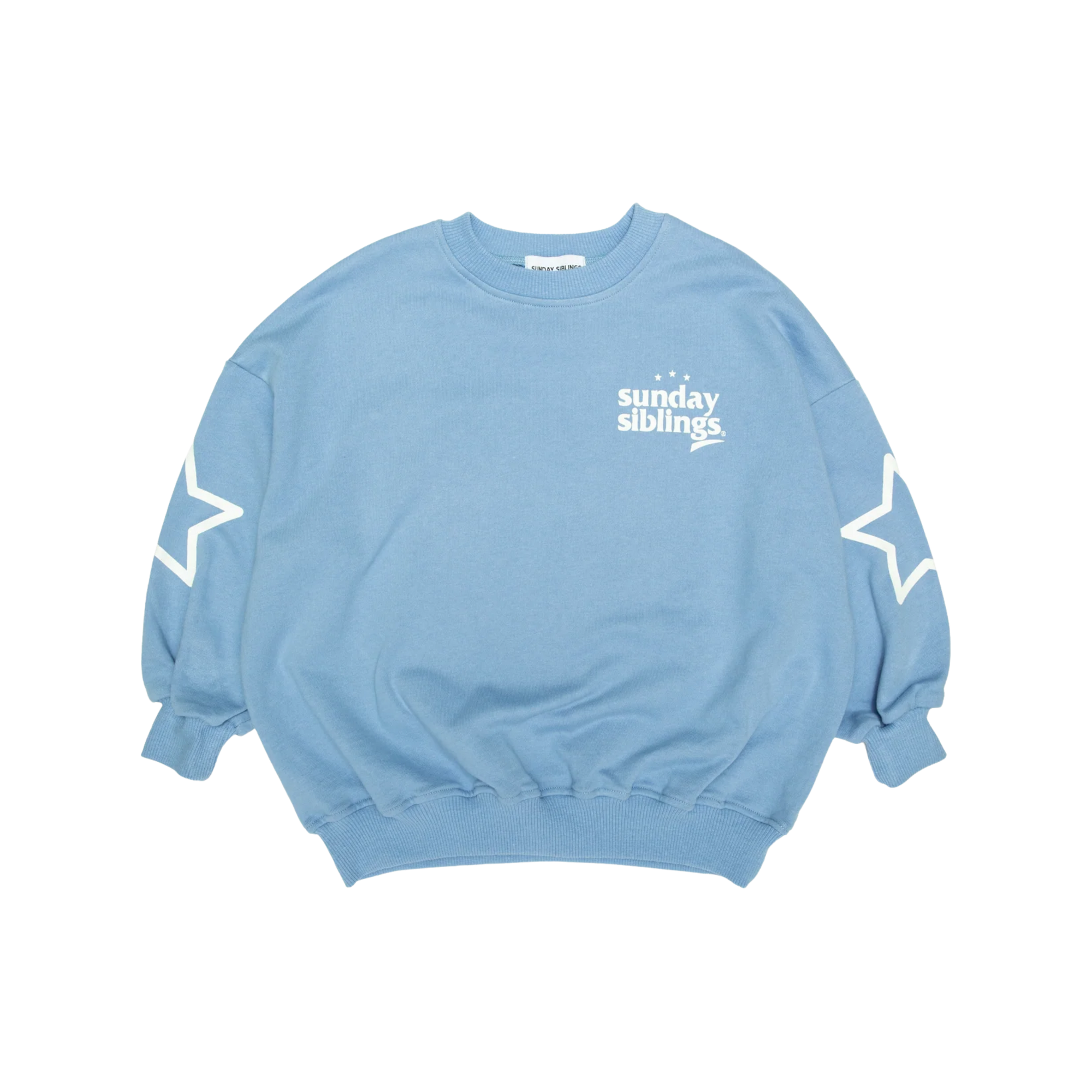 SUNDAY SIBLINGS SIBLINGS SET SWEATER - BLUE