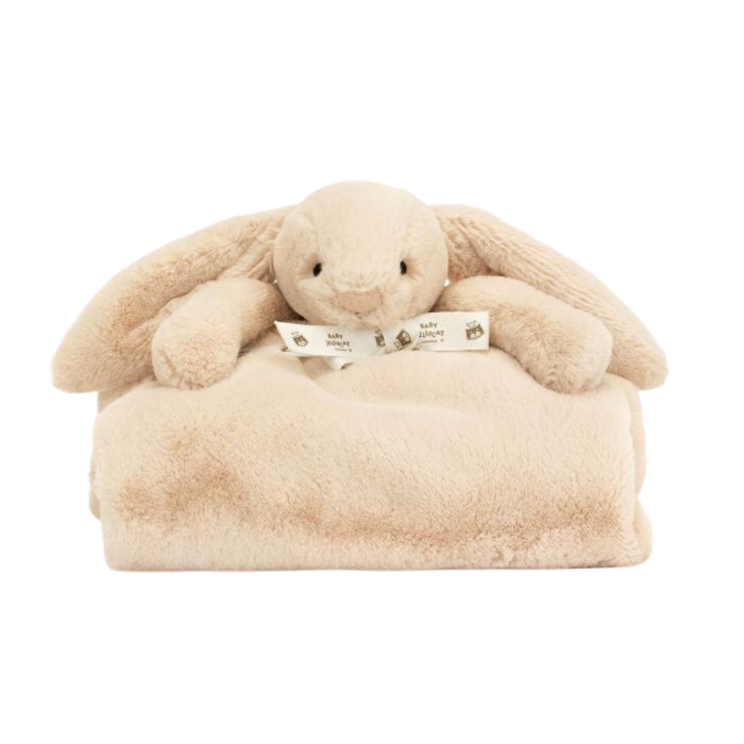 JELLYCAT BASHFUL LUXE BUNNY WILLOW BLANKIE