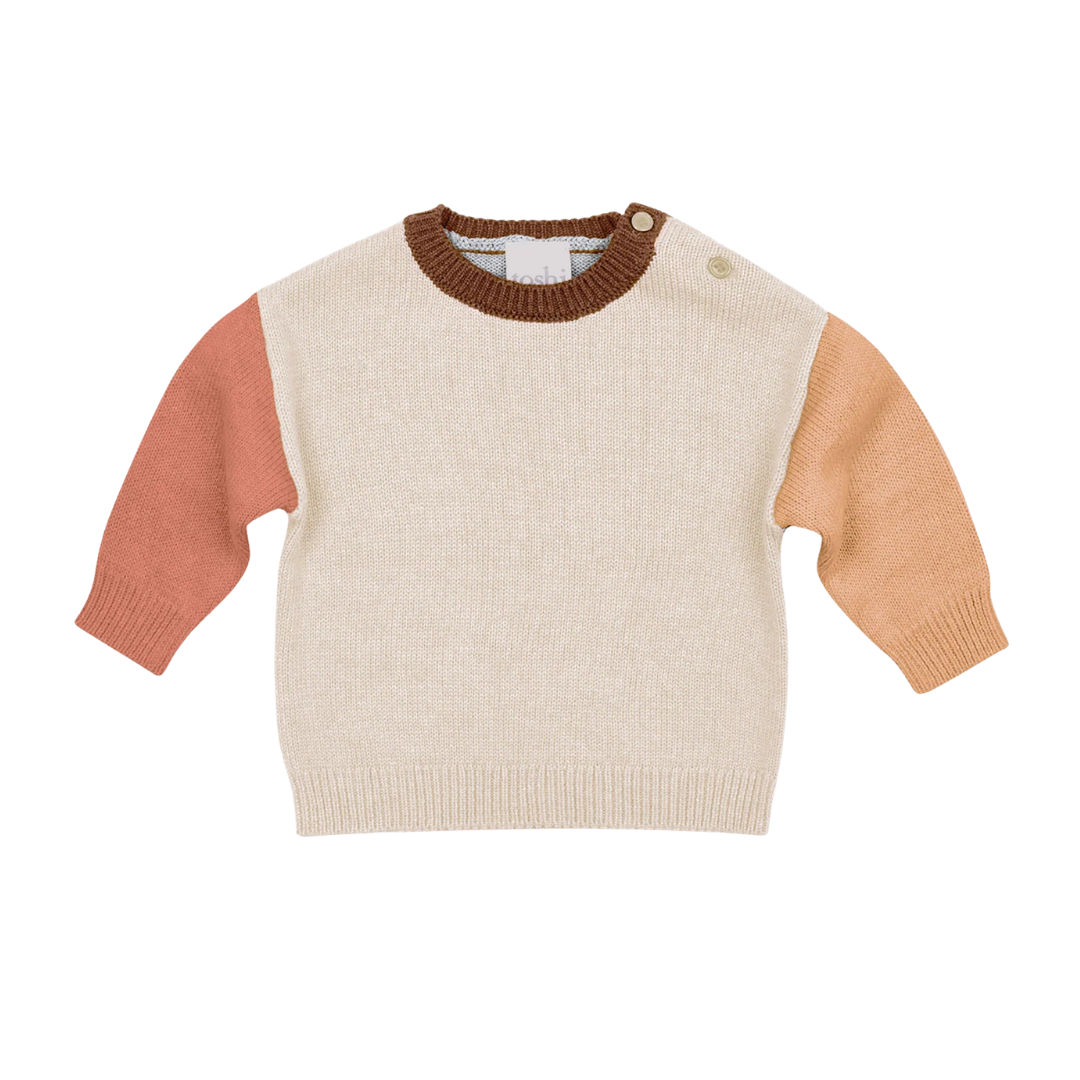 TOSHI ORGANIC PULLOVER BOBBY - OATMEAL