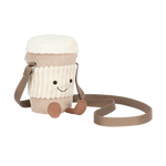 JELLYCAT AMUSEABLES PERKLE COFFEE-TO-GO SHOULDER BAG