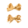 SNUGGLE HUNNY GOLD PIGGY TAIL HAIR CLIPS - PAIR