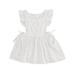 TOSHI BABY PINAFORE FLORENCE VANILLA