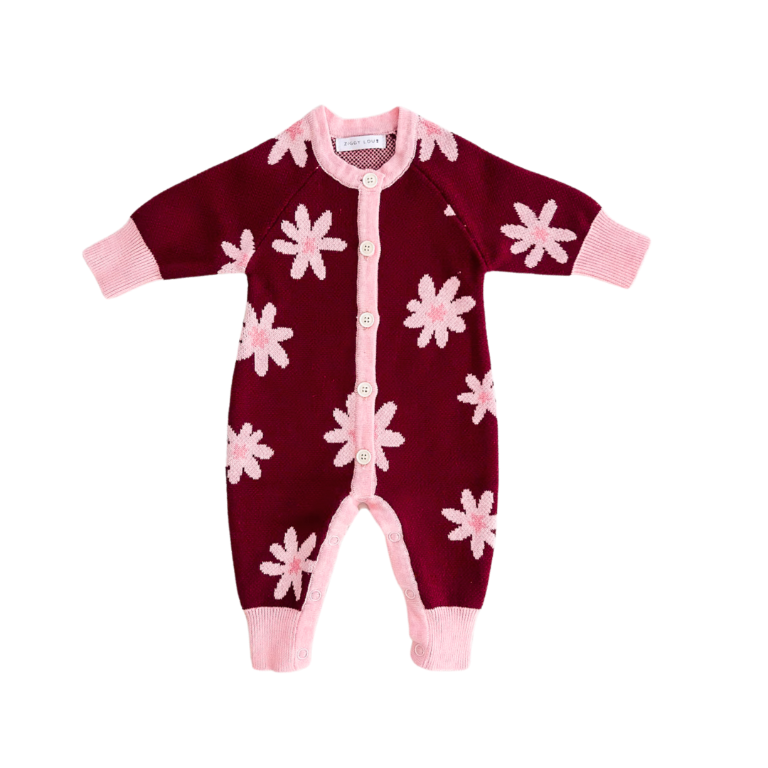 ZIGGY LOU CLASSIC KNIT ROMPER - LOLA