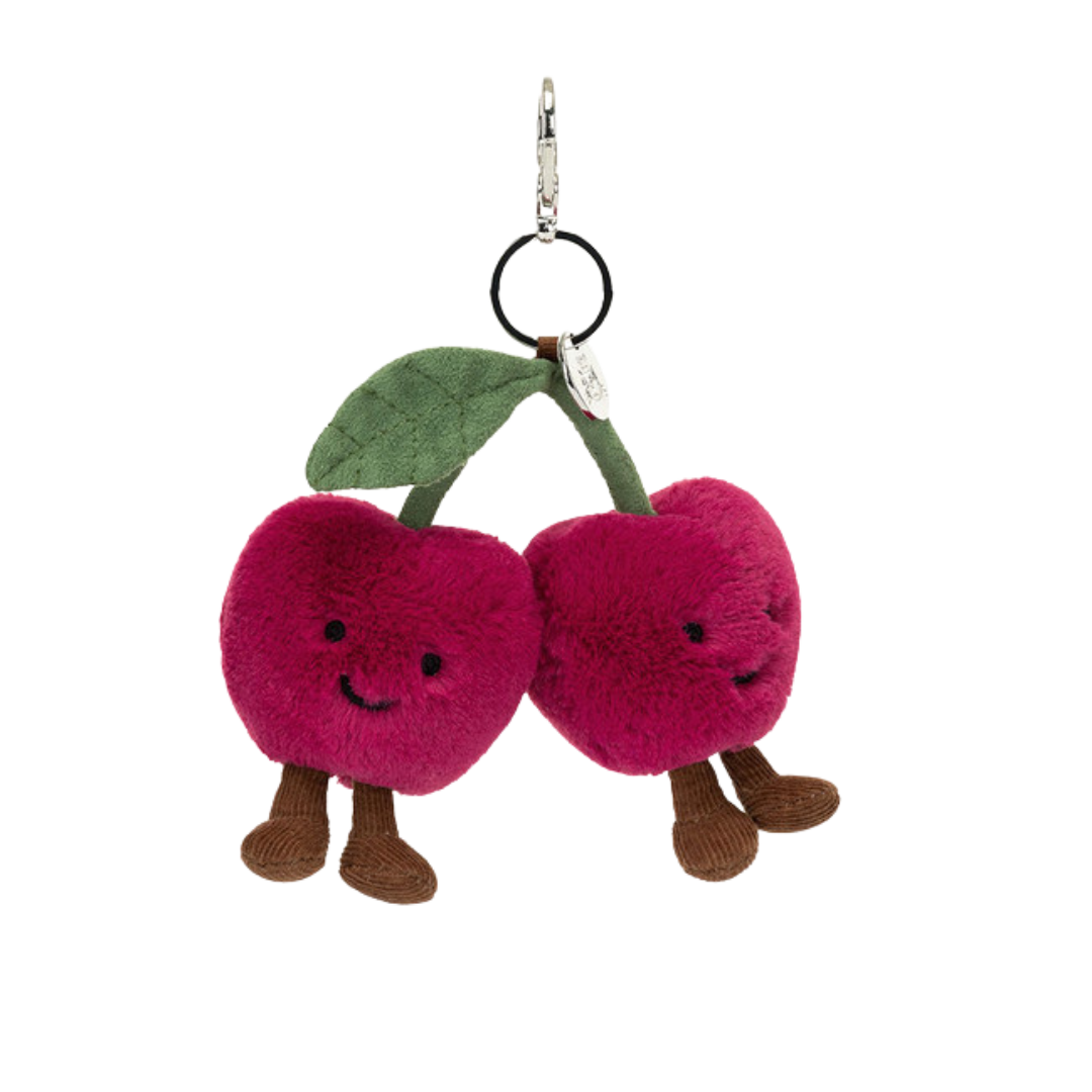 JELLYCAT - AMUSEABLES CHERRIES BAG CHARM