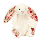 JELLYCAT BASHFUL BLOSSOM CREAM BUNNY BERRY