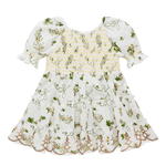 CAMILLA BABIES TIERED DRESS WITH PUFF SLEEVE - DAISY CHAINS