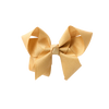 SNUGGLE HUNNY GOLD BOW HAIR CLIP