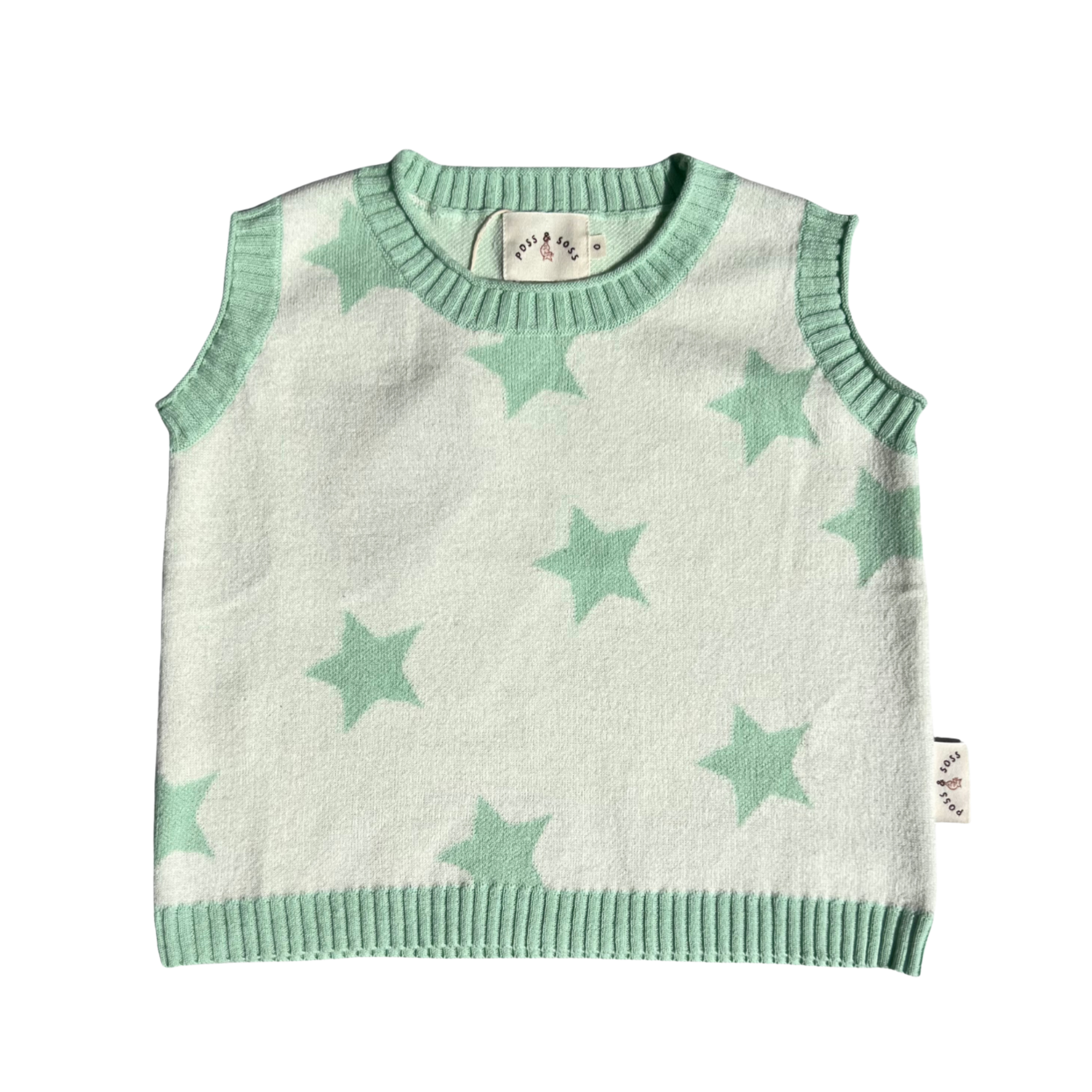 POSS & SOSS STAR VEST - MINT