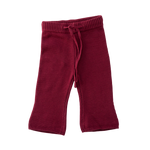 CINNAMON BABY POMEGRANATE KNITTED FLARES