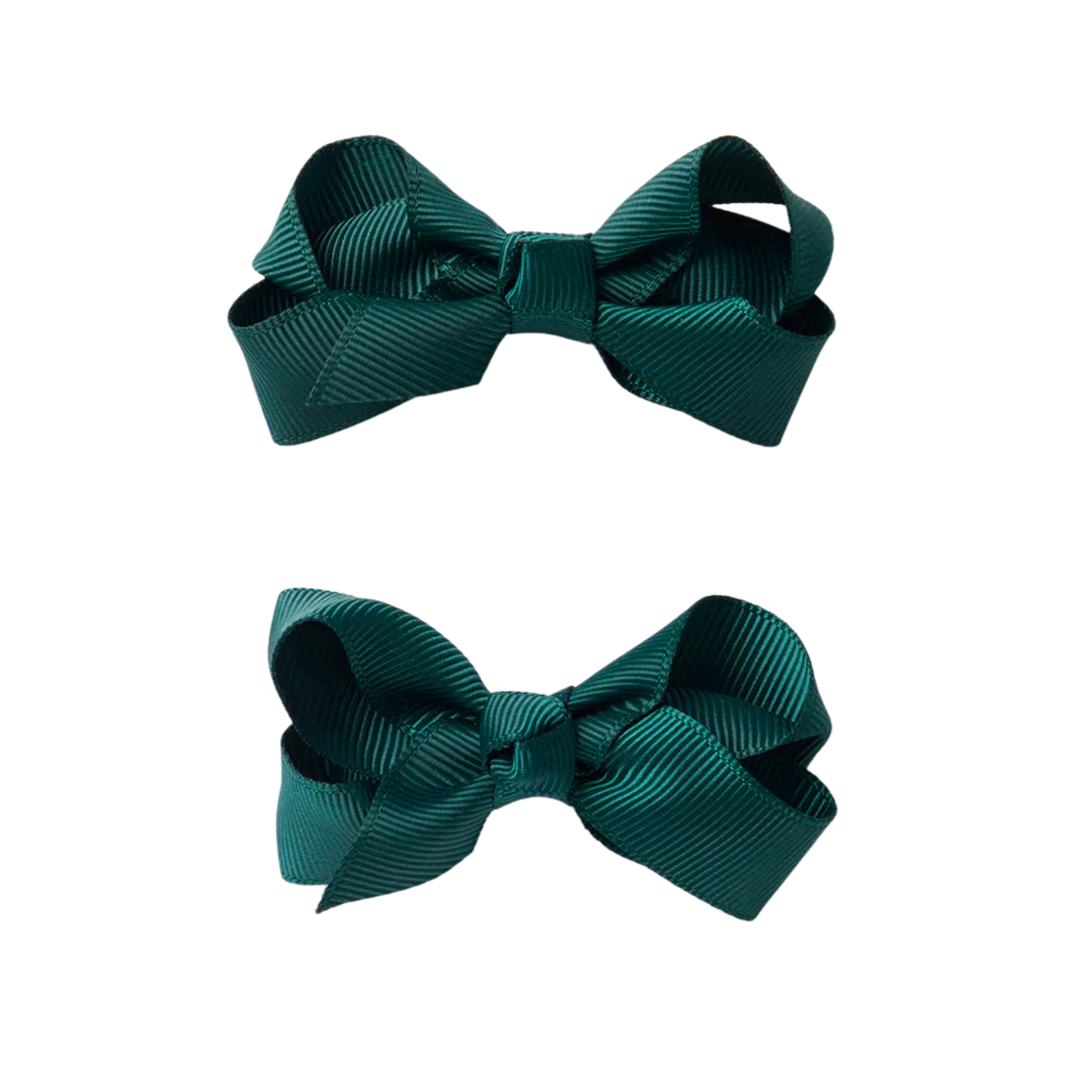 SNUGGLE HUNNY PINE PIGGY TAIL HAIR CLIPS - PAIR