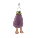 JELLYCAT VIVACIOUS AUBERGINE BAG CHARM