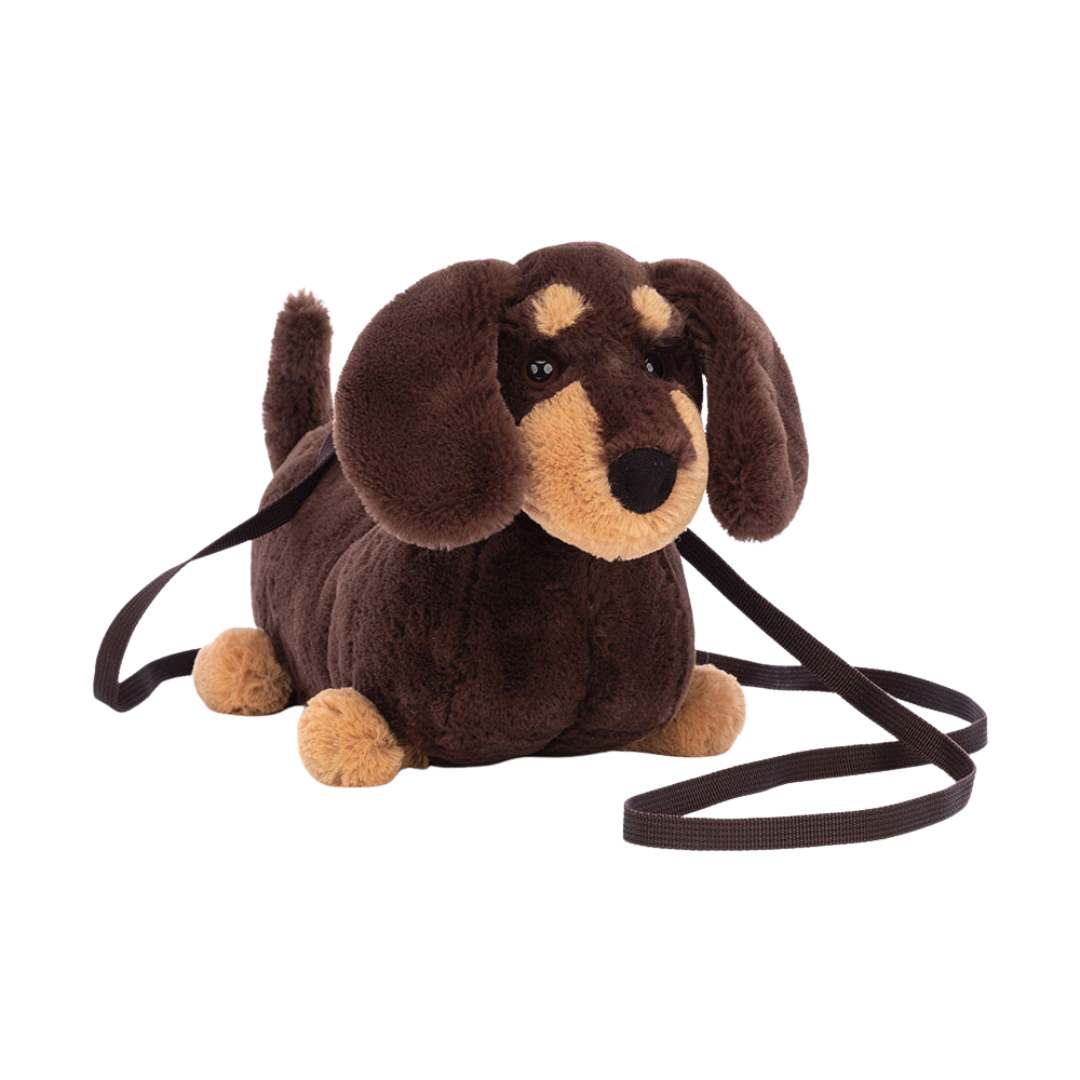 JELLYCAT OTTO SAUSAGE DOG BAG